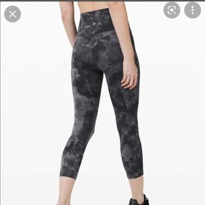 Lululemon Align Crop in Diamond Dye